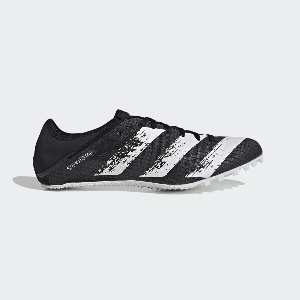 Adidasi Alergare Adidas Sprintstar Barbati Romania - Negrii/Albi/Corai EG1199